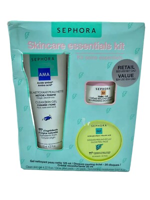 Sephora Collection Skincare Essential 3 Pieces Kit Limited Edition Read Desc