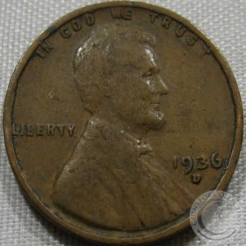 1936-D GOOD LINCOLN WHEAT PENNY NICE COIN FOR YOUR COLLECTION **MAKE AN OFFER**