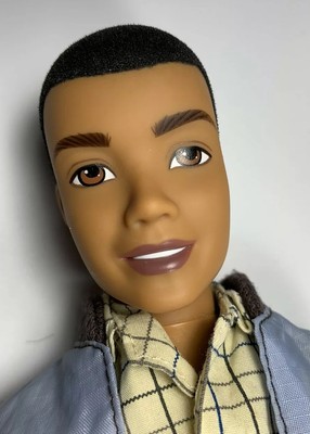 Barbie My Scene Sutton Ken Doll Goatee Articulated Jointed AA African American