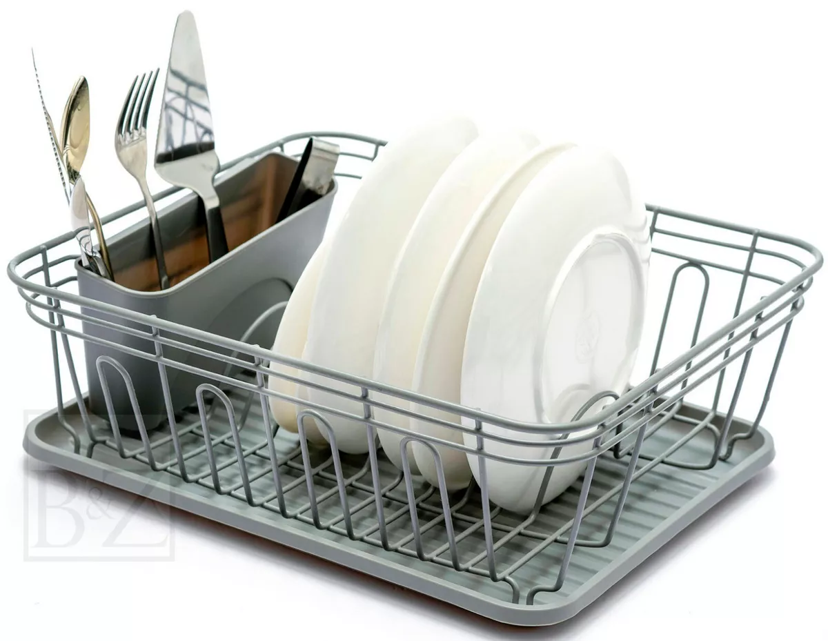 Small Dish Drainer Rack Rust Proof Dish Rack Plate Rack Cutlery Box Tray