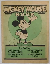 Disney Mickey Mouse 1930 First Edition Issue Book Bibo Lang