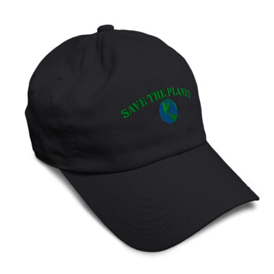 Soft Baseball Cotton Cap Earth Flag Style B Dad Hats for Men & Women
