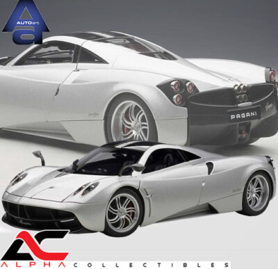 AUTOART 78266 1:18 PAGANI HUAYRA SILVER SUPERCAR DIECAST CAR | eBay