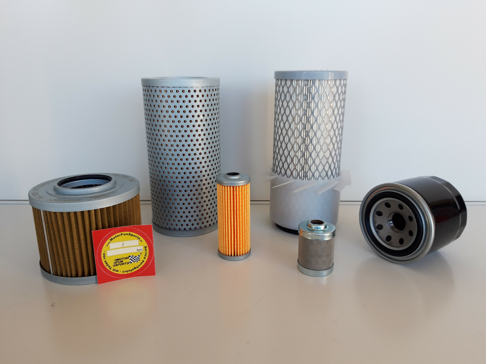 Filter Set (Large) suitable for Yanmar B 17 with engine 3TNE68