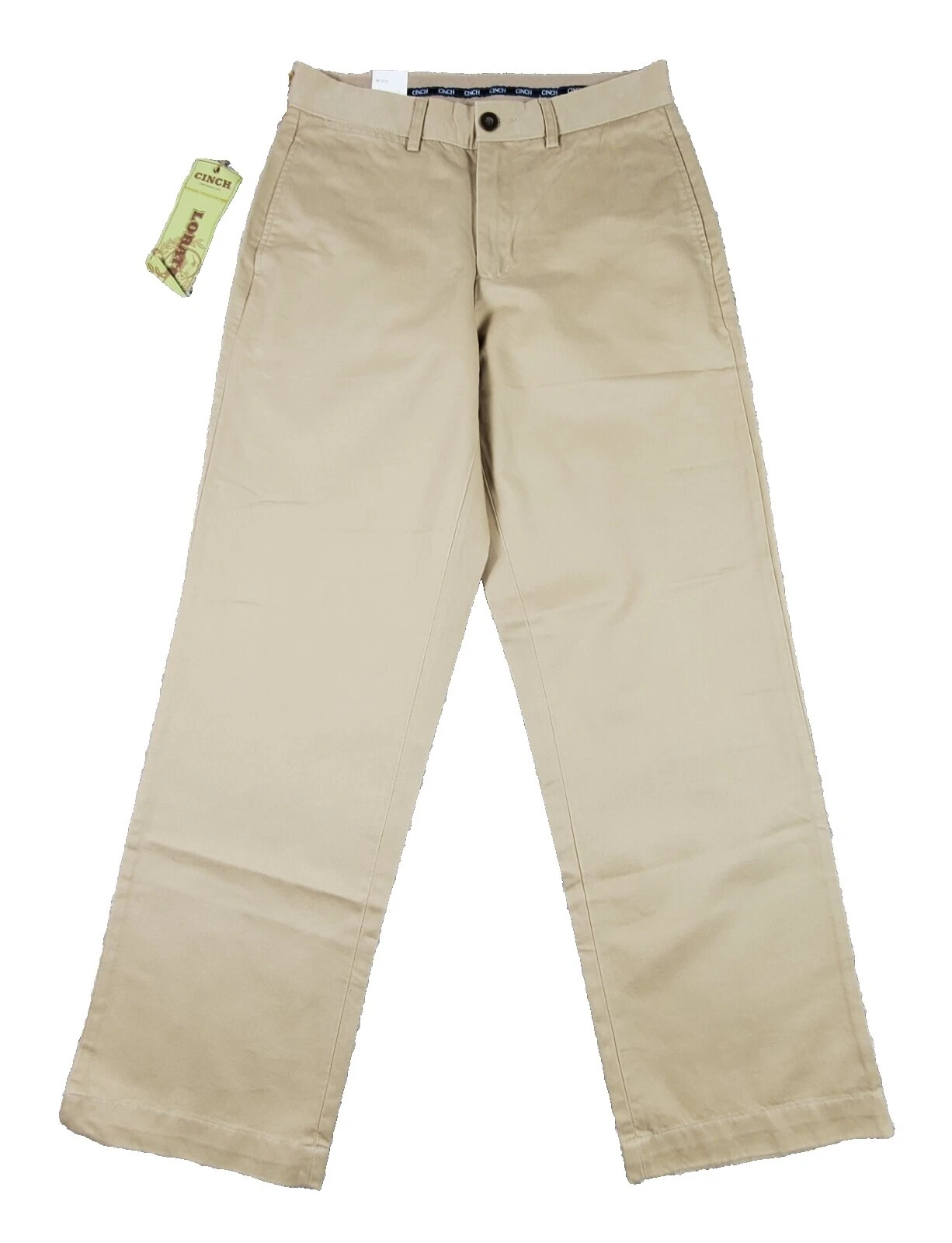 Cinch pantalones de algodón para hombres