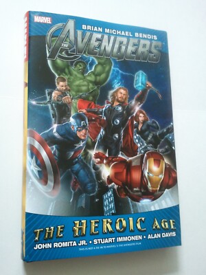 Avengers The Heroic Age HC MCU Cover Bendis Romita Jr Immonen Davis 1st pr