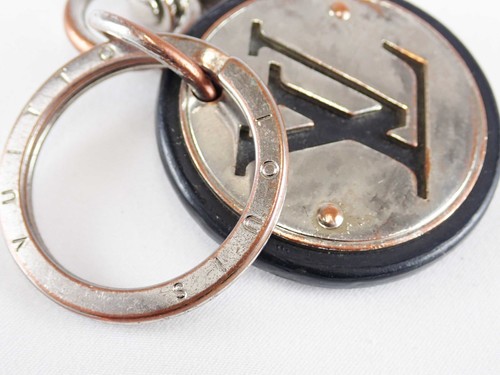 LOUIS VUITTON LV Circle Key Rings Holder Bag Charm - Picture 8 of 15