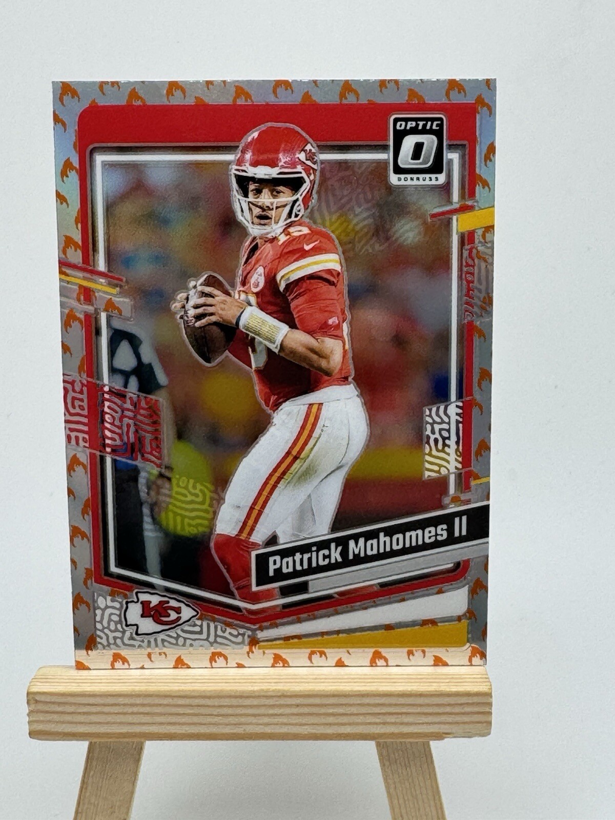 2023 Panini Donruss Optic Fire- Patrick Mahomes II #93