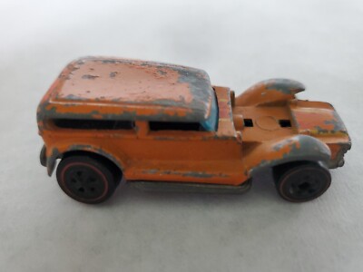 1969 Hot Wheels Redline Orange Prowler Hong Kong