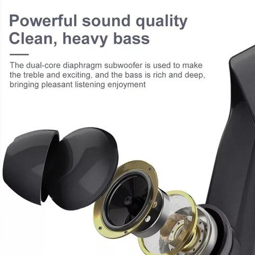YX18 Bluetooth Ear Hook Headset Wireless Earphones Stereo Headphones - Picture 4 of 28