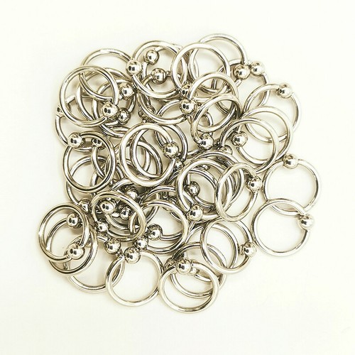 Wholesale 100pcs Body Piercing Ear Nose Ring Eyebrow Tongue Bar Barbell Studs - Picture 18 of 19
