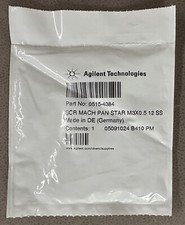 Agilent  0515-4384 SCR MACH PAN STAR M3X0.5 12 SS - NEW SEALED