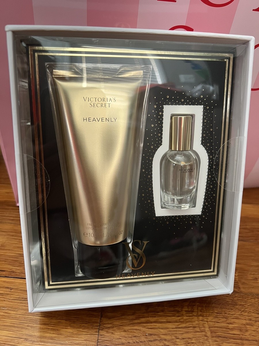 Victoria's Secret Heavenly Mini EDP + Lotion Gift Set Travel