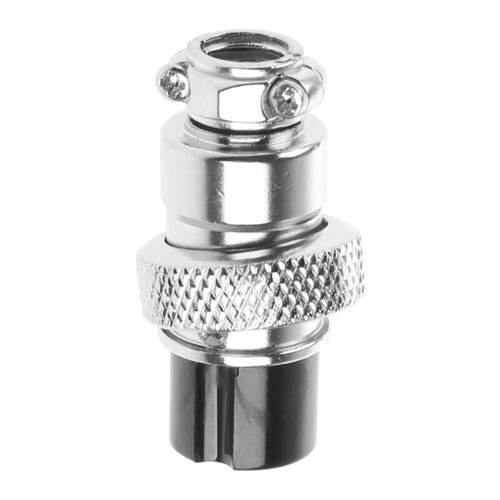 GX16 5 Pin Circular Aviation Socket Plug Wire Panel Connector 16mm/0.62inch - Picture 5 of 11