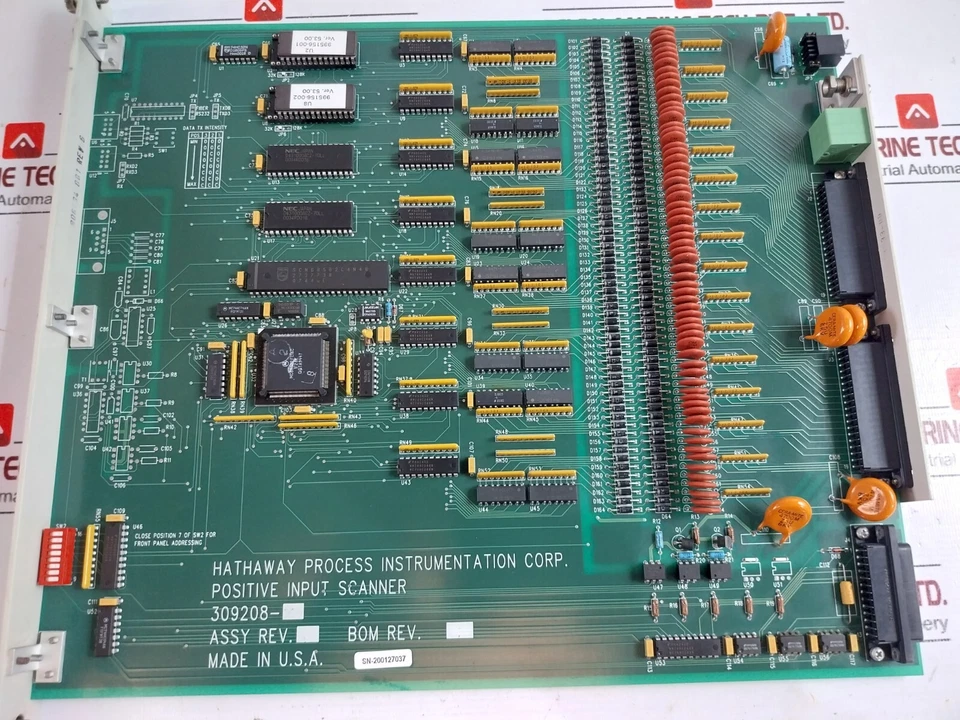 Hathaway Process 309208 Module Positive Input Scanner PC Board Rev B 509208 - Image 2 of 4