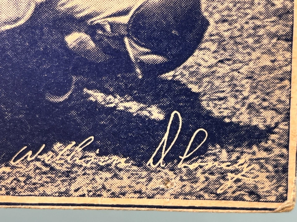 Caja de cereales Wheaties 1935 serie de paneles BB1 - Bill Delancey St. Louis Cardinals Foto 2 de 3