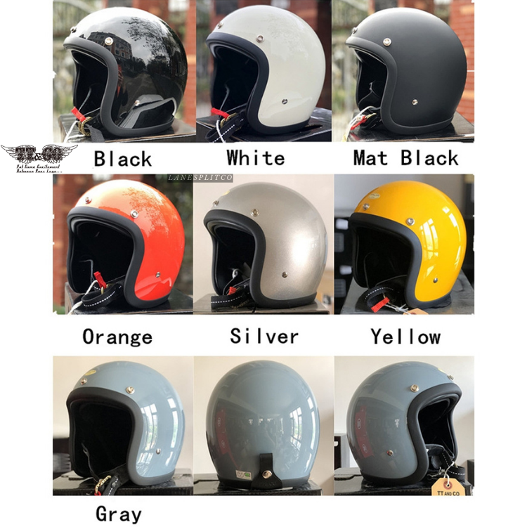 TT&CO JAPAN 500TX Open Face Slim Fit Motorcycle Helmet | eBay