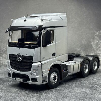 1/24 Scale Mercedes Benz Actros C Silver Truck Tractor