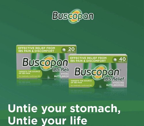3 x 40 Tablets Buscopan IBS Relief Abdominal Pain&Cramps(total 120 tablets) - Picture 9 of 9