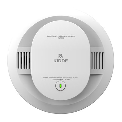 Kidde Smoke & Carbon Monoxide Detector with LED Light Indicators 30CUDR-BOX OPEN