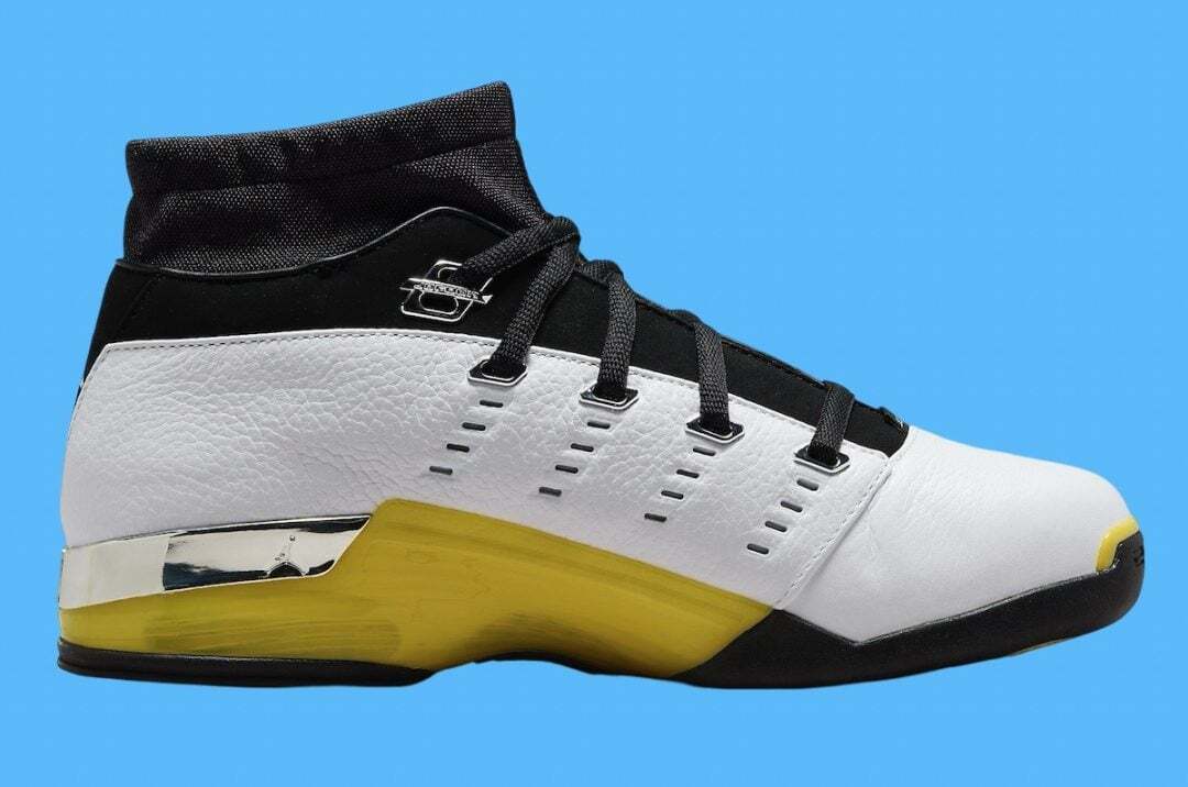 Nike Air Jordan 17 Retro Low SP Lightning FJ0395-100 Yellow White