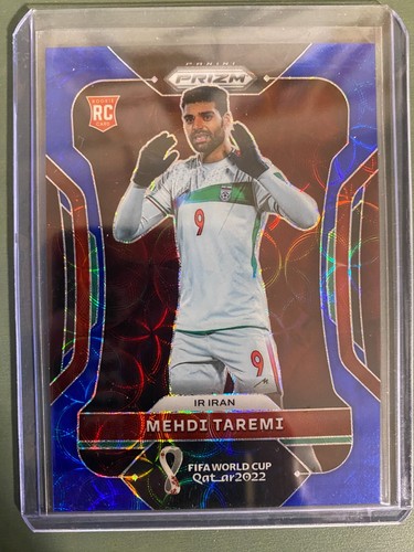 2022 Panini Prizm Qatar World Cup Mehdi Taremi RC #097/135 Blue Choice Iran 122