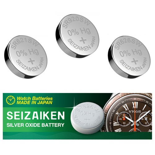 Pile Ontre SR626SW (377) Lot De 2 Piles Pour Ontre Seizaken Seiko