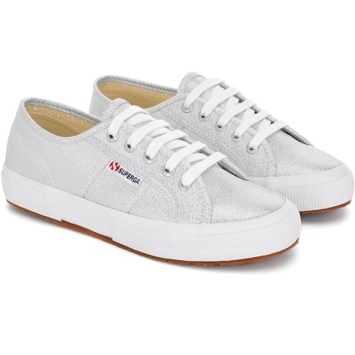 SCARPE SUPERGA 2790 LAMEW GREY SILVER 36 - Foto 3 di 3
