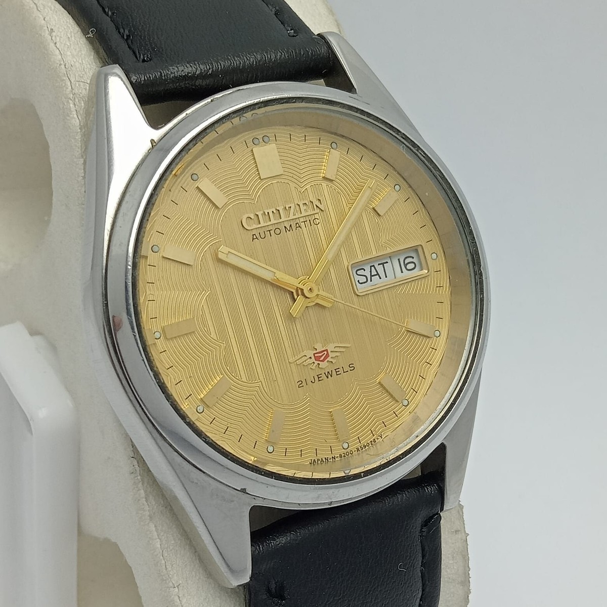 Citizen Eagle Automatic 4-R14775 Day/Date Vintage Men's Watch