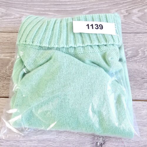 Marks And Spencer Weekend Roll Neck Jumper (Size 20) Cashmere Angora Moss Green - Picture 10 of 10