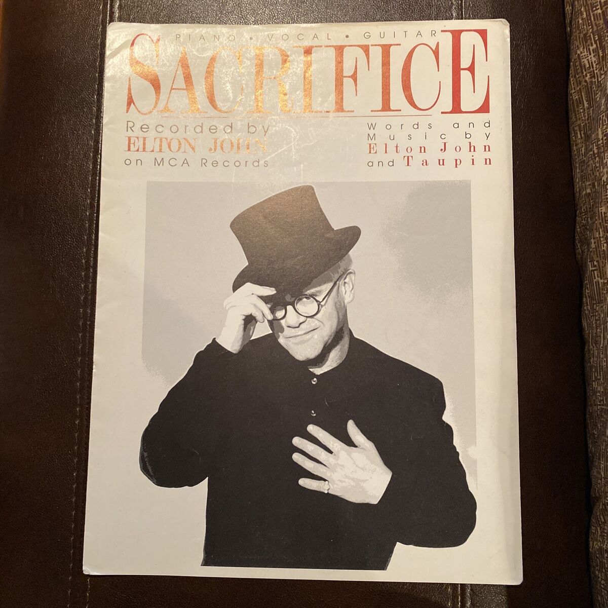 Sacrifice [Live] – Elton John Sheet music for Piano, Vocals (Piano