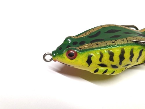 Musky Pike Lure Turbo Propeller Frog 90mm 13.7g Surface popper Soft Bait - Picture 54 of 64