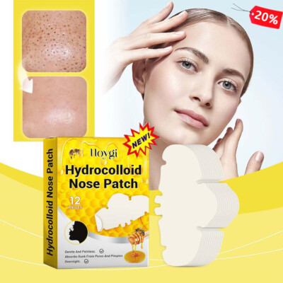 Hydrocolloid Invisible Concealer Blackhead Acne Cleansing Pores Nose Patch  O7G2