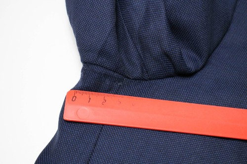 CANALI Blazer Men's (EU) 48 Wool Peak Lapel Single Vented Blue - Picture 14 of 14