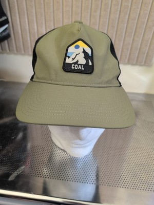 Coal UPF 50+ Cap -ONE Peak - Mountain Peak - Adjustable - TeakColor -NEW W TAG