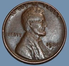 1924-D  LINCOLN CENT   VF/XF   KEY DATE  FULL WHEAT EARS