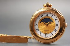 Orologio da tasca vintage 1991 [quasi nuovo] SEIKO fasi lunari 6F24−9000 indi...