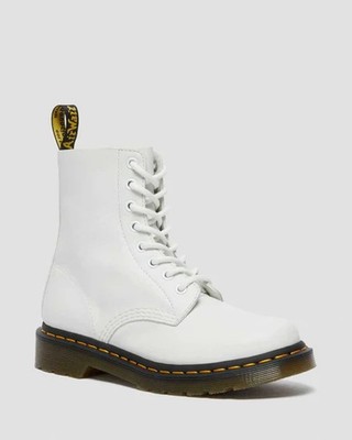 Doc Martens 1460 Pascal Viginia - Optical White - US Women Size 10 - NEW in Box