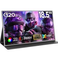 UPERFECT 18.5 Inch 1920x1080 120Hz Ultra Slim Portable Monitor Gaming Monitor
