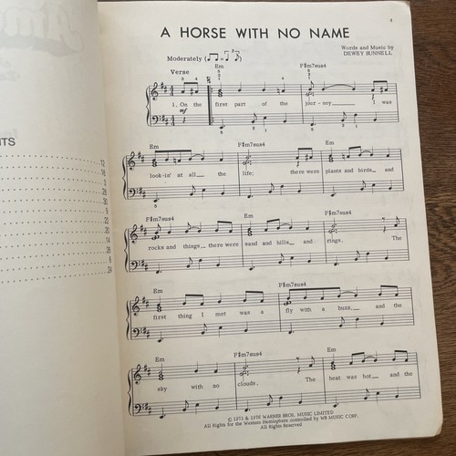 The Music of America Made Easy - 1976 Music Songbook - Ventura Highway etc - Picture 2 of 2