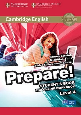 Cambridge English Prepare! Level 4 Student's Book and Online Wor