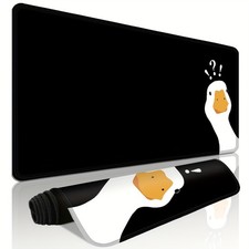 40 90cm Cute Mouse Pad Durable Extended Mouse Pad, 1pc Minimalist Cute Questio