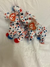 Ty Beanie Baby  Lefty  Righty 2004 6" New MWMT's