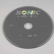 Sonic the Hedgehog (2020) - DVD Disc- Red Box Case