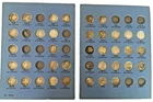 Lot of 37 Roosevelt Dimes Collection Starting 1946 Coin Folder Album 1946-1964-D