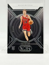 2024-25 Panini NOIR Black #174 MATAS BUZELIS (#'d / 99) RC