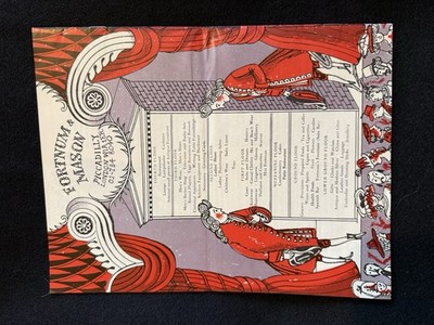 1957 The Delectable History of Fortnum & Mason First Edition Booklet