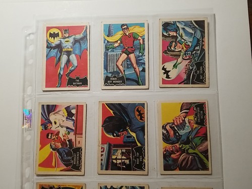 1966 ABC GUM- BATMAN(BLACK) FULL-55 CARD SET | eBay