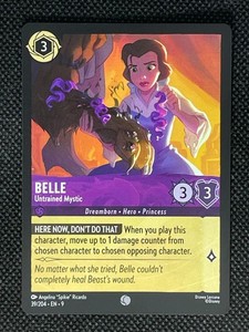 Belle - Untrained Mystic 39/204 Disney Lorcana Fabled COMMON