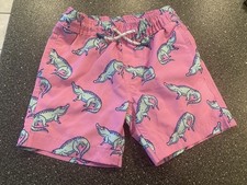 Member's Mark Boy  s 4 Way Stretch Quick Dry UPF 50 Swim Trunk Gator Size XXS